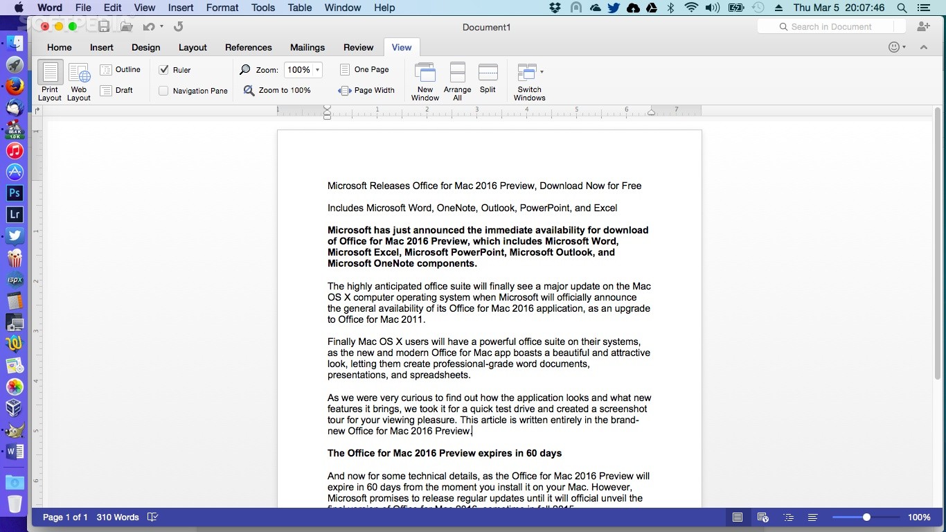 Ms office for mac 2016 download